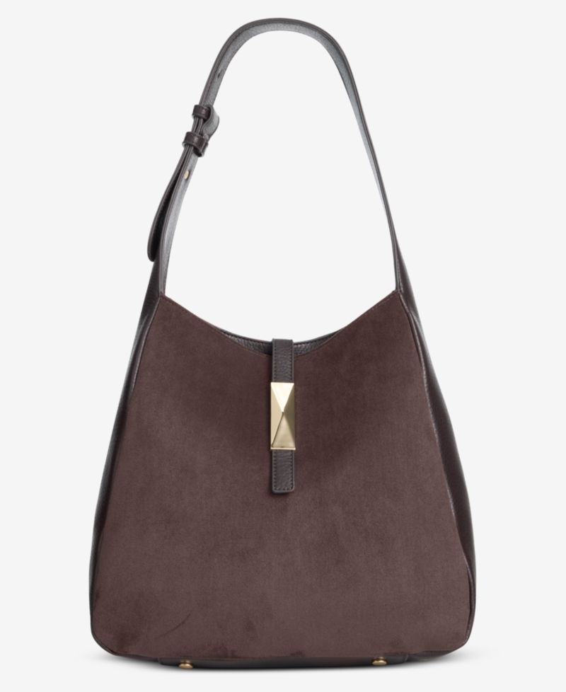 Salee Suede Shoulder Bag
