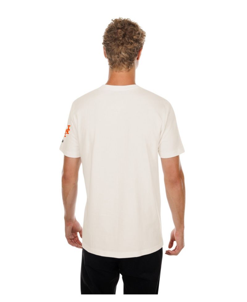 Men's Natural New York Mets Golf Mascot T-Shirt