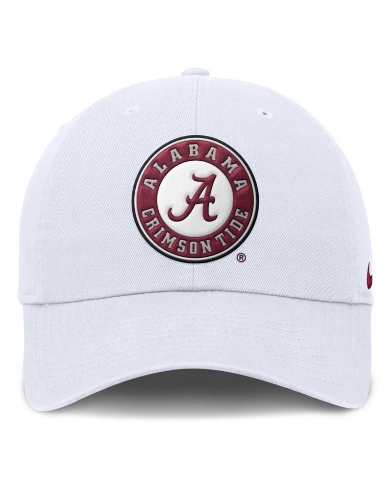 Men's White Alabama Crimson Tide Club Dri-FIT Adjustable Hat