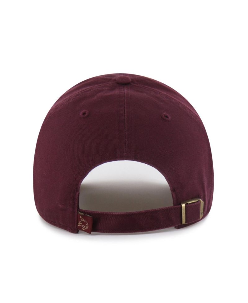 Men's '47 Maroon Virginia Tech Hokies Vault Clean Up Adjustable Hat
