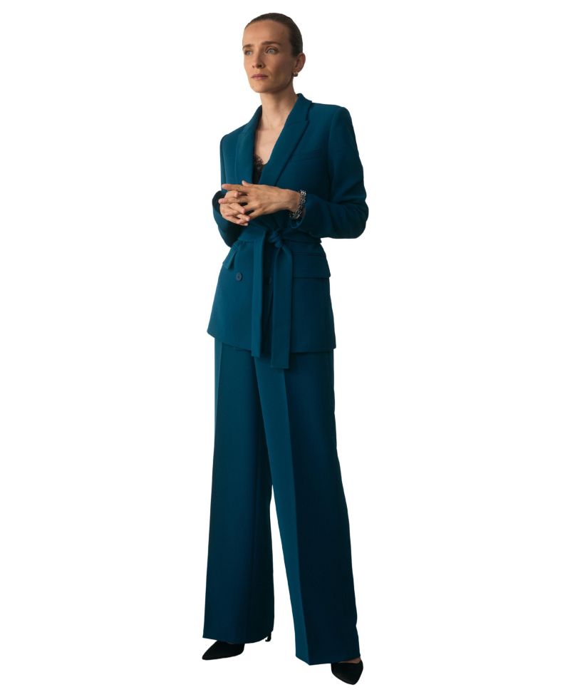 Women's Doppio Adelaide High-Rise Wide-Leg Trousers