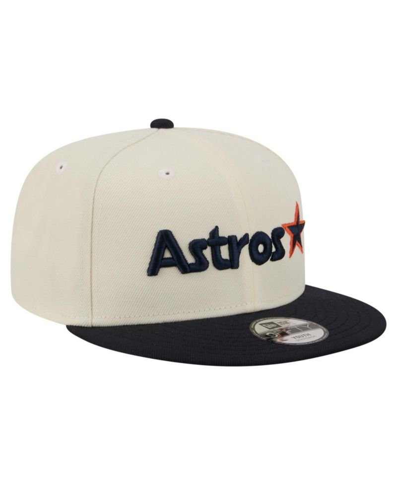 Big Boys and Girls White Houston Astros Two-Tone 9FIFTY Snapback Hat