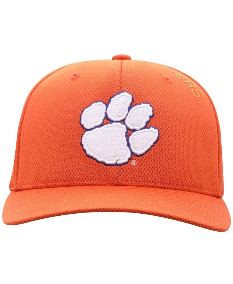 Men's Orange Clemson Tigers Reflex 2.0 Flex Fit Hat