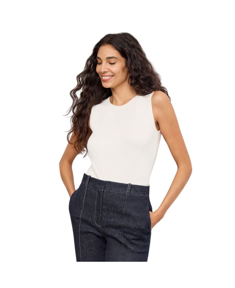 Women's Paige Tank - Ribbed Pima Cotton