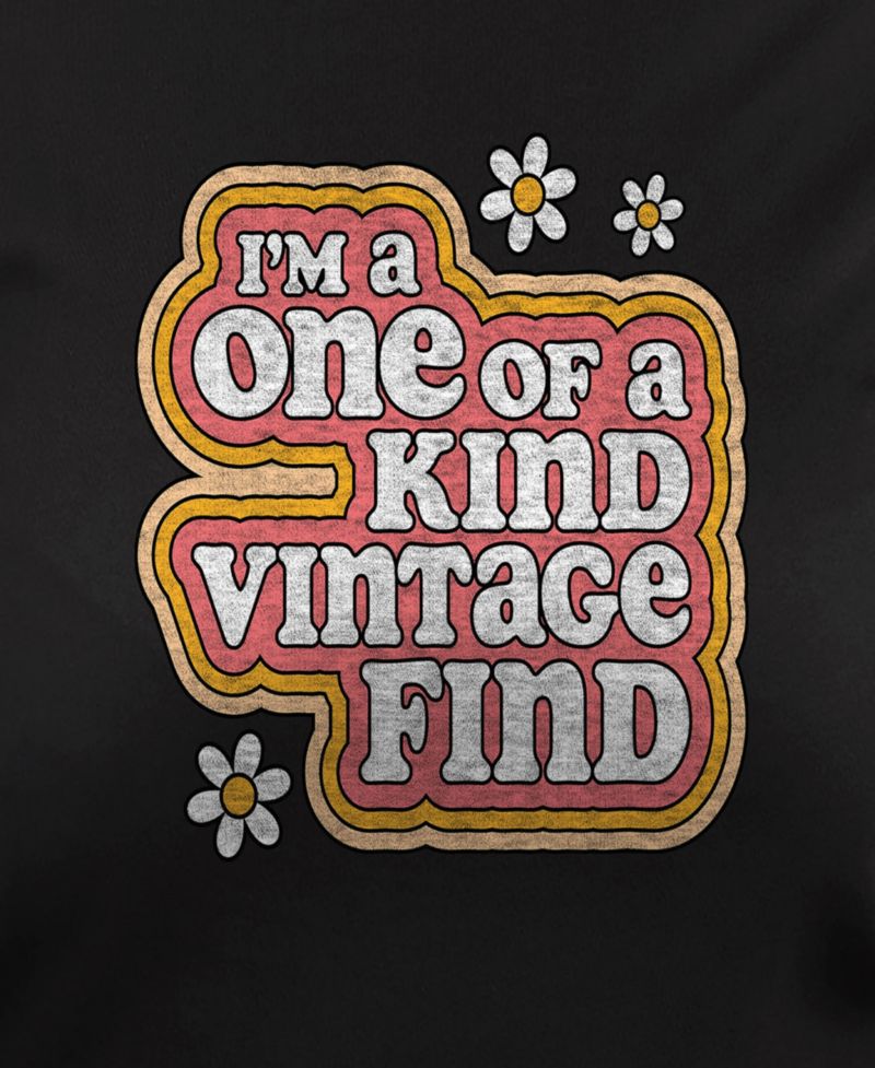 Plus Size Vintage One of A Kind Graphic Crew Neck Top