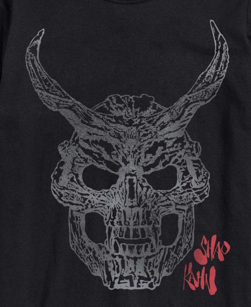 Men's Mortal Kombat Shao Kahn Vintage Faded Graphic T-Shirt