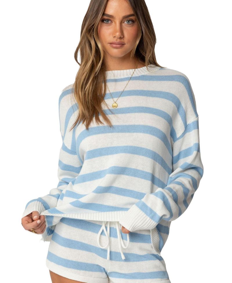 Women's Amaris Oversized Striped Sweater