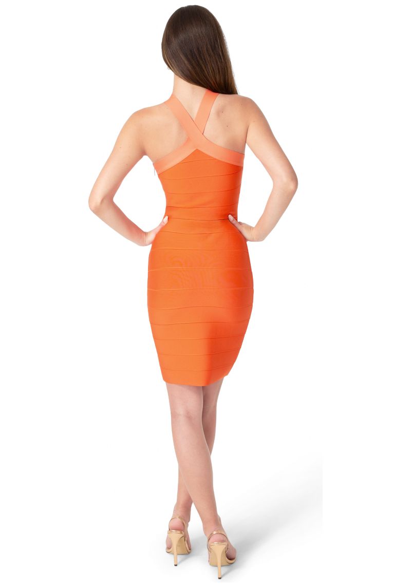 Women's Halter Bandage Dress