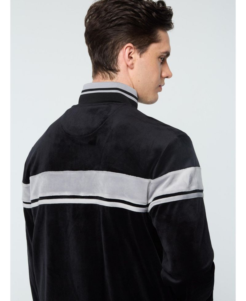 Big & Tall Damarindo Velour Track Jacket