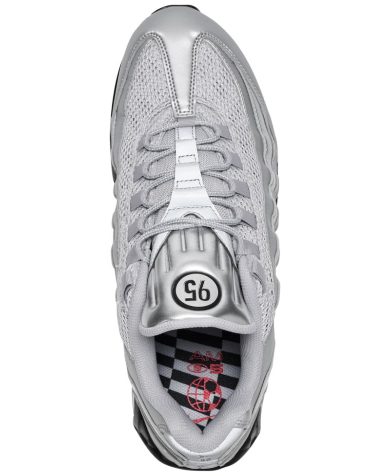 Men's Air Max 95 Big Bubble Total 90 Casual Sneakers from Finish Line