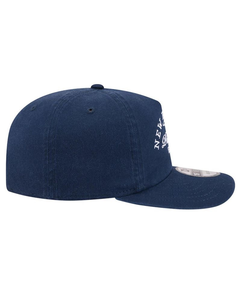 Men's Navy New England Patriots Stacked 19TWENTY Adjustable Hat