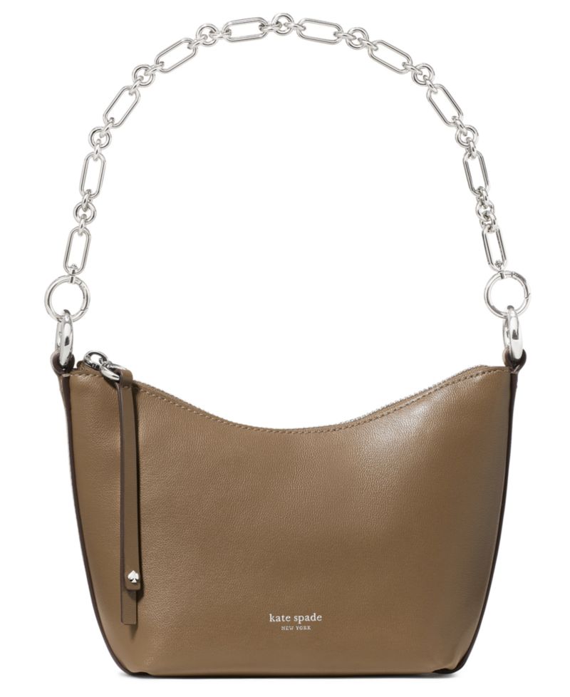 Halo Chain Mini Leather Shoulder Bag