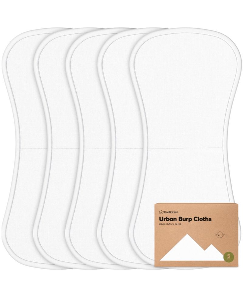 Kids Urban Baby Burp Cloths, Organic Burping Cloth for Babies, Burp Rags for Baby Girls, Boys