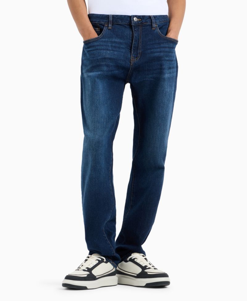 Men's J13 Comfort Slim Fleece Stretch Denim Jeans