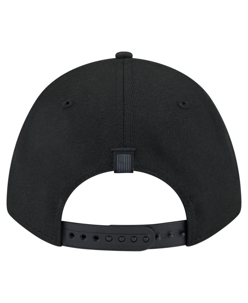Men's Black Boston Celtics Game Day Flag A-Frame 9FORTY Adjustable Hat