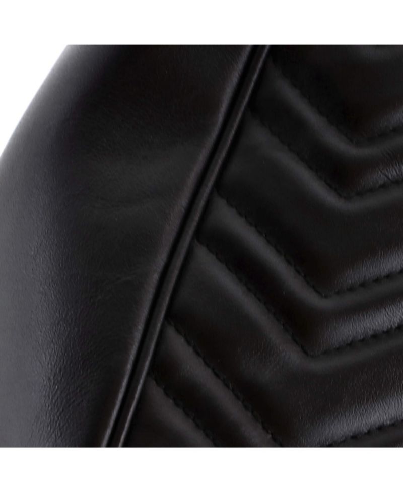 Medium GG Marmont Top Handle Flap Bag Matelasse Leather