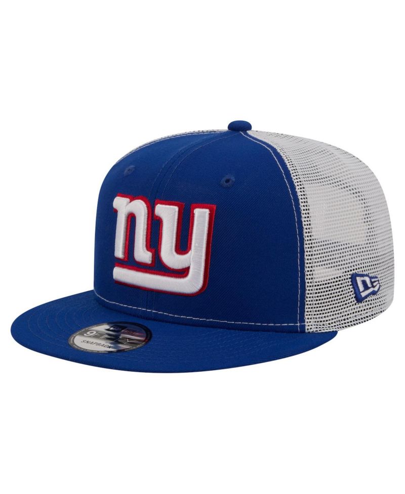 Men's Royal New York Giants Core Team 9FIFTY Trucker Snapback Hat
