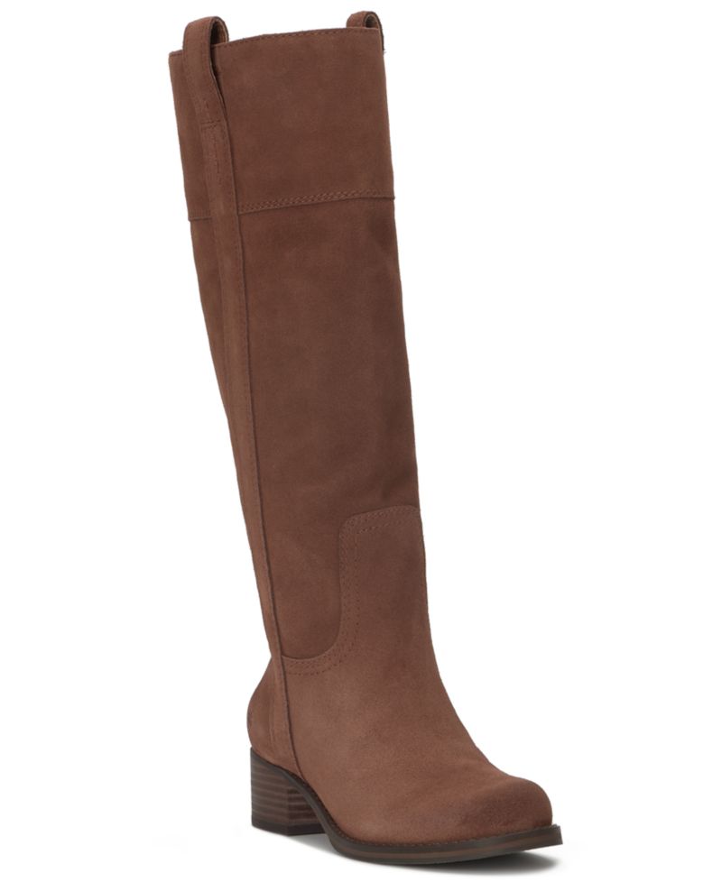 Women's Hybiscus Knee High Riding Boots