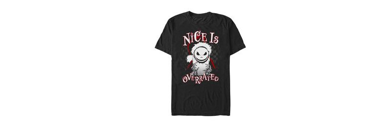 Men's Overrated Nightmare Before Christmas Graphic T-Shirt