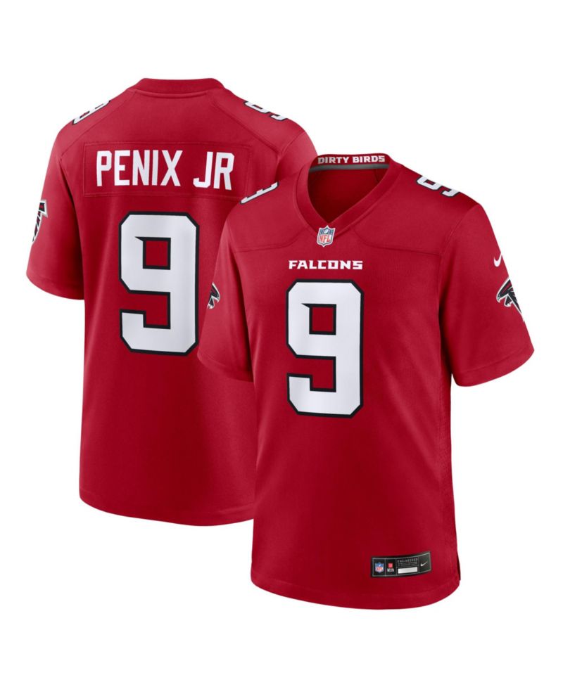 Men's Michael Penix Jr. Red Atlanta Falcons Game Jersey