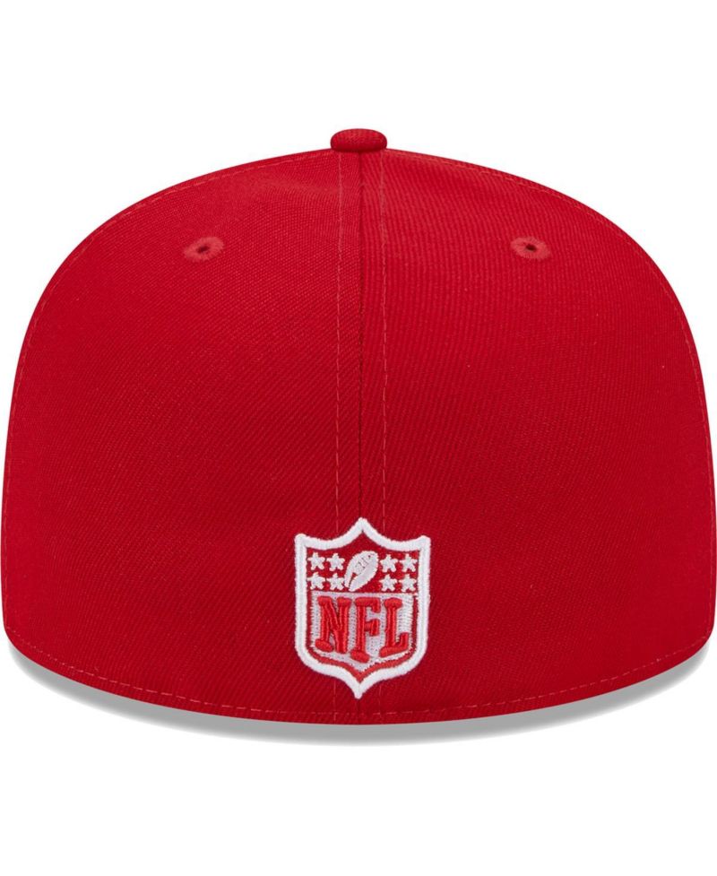 Men's Scarlet Arizona Cardinals 2006 Inaugural Season Main Patch 59FIFTY Fitted Hat