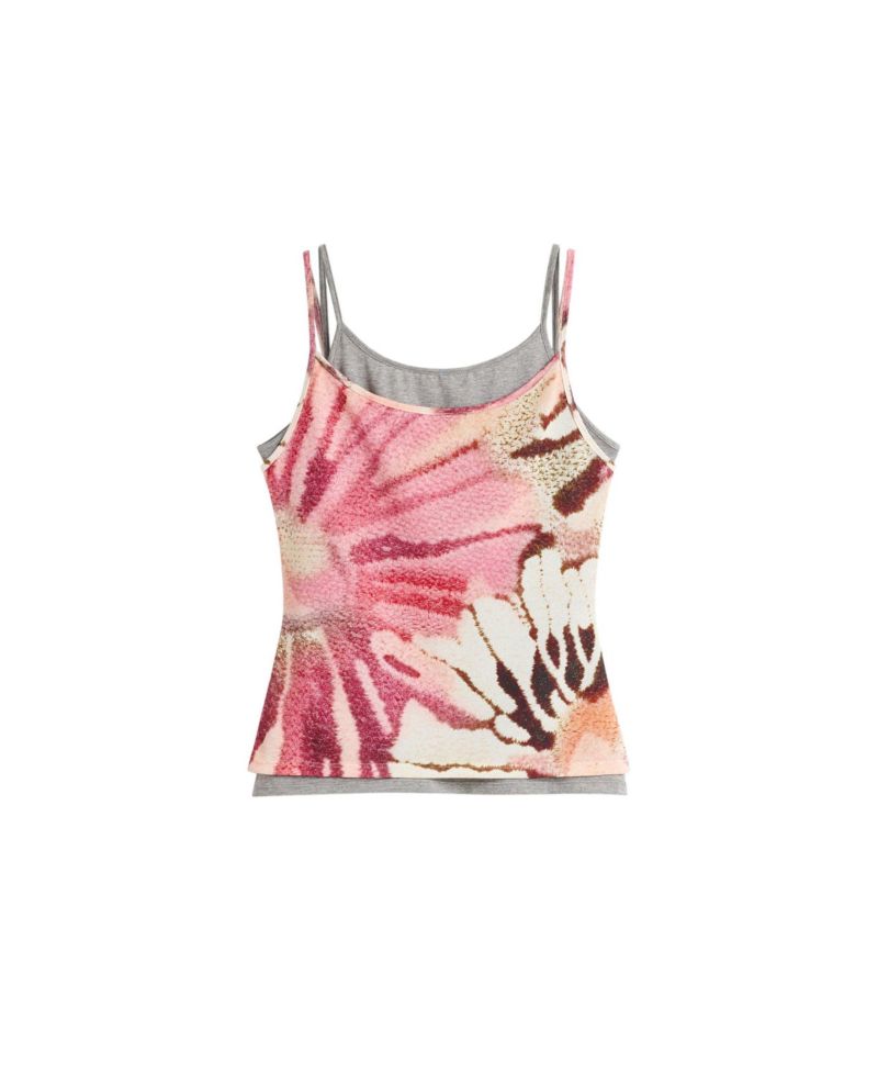 Women's 2-in-1 Strappy Top