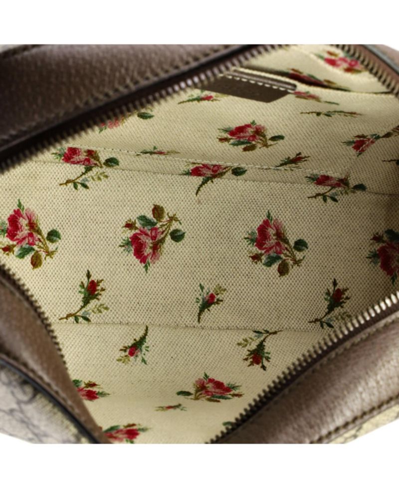Neo Vintage Camera Messenger Bag GG Coated Canvas