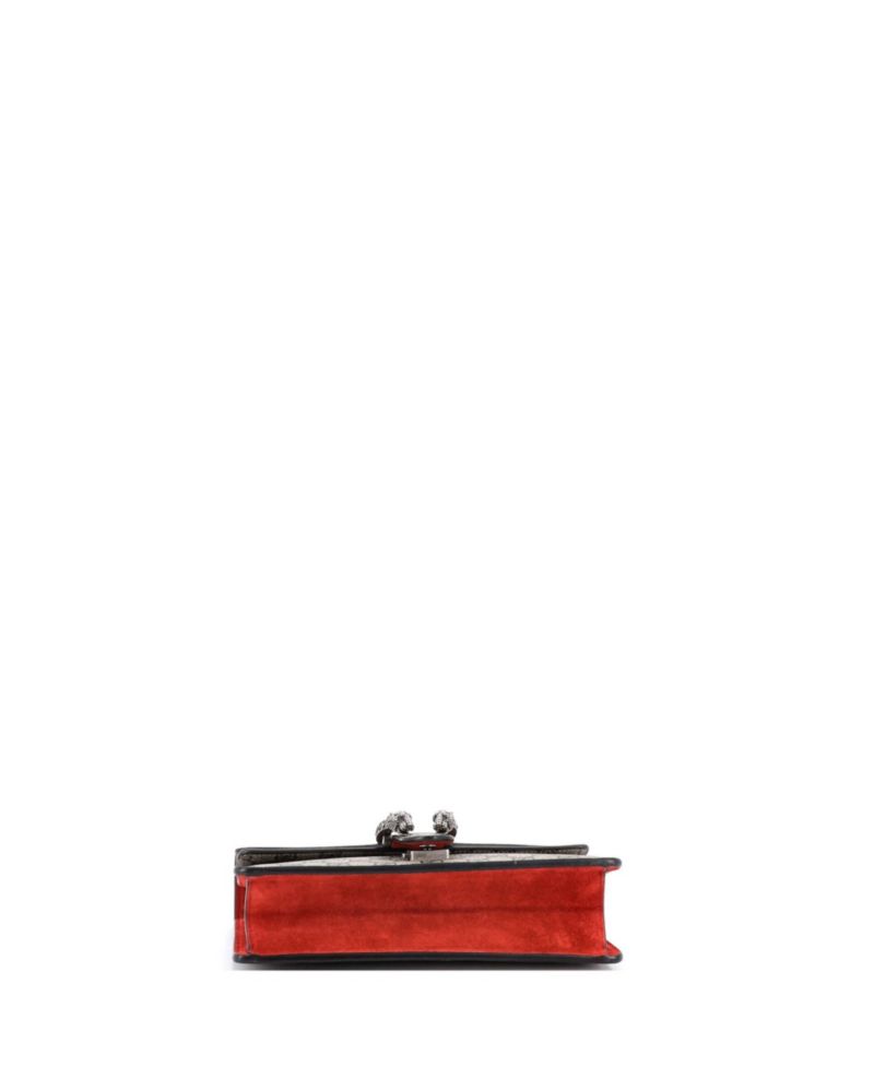 Small Dionysus Bag GG Coated Canvas with Crystal Embellished Metal