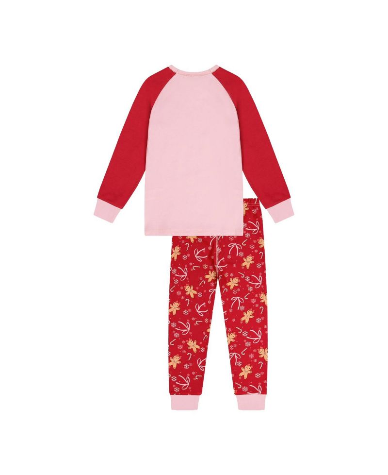 Little and Big Girl (6 - 12) Cotton Two-Piece Pajama Set
