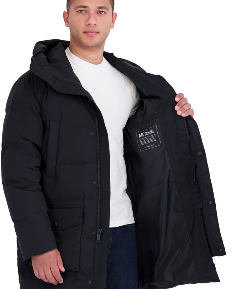 Men's Hooded Down Parka Jacket