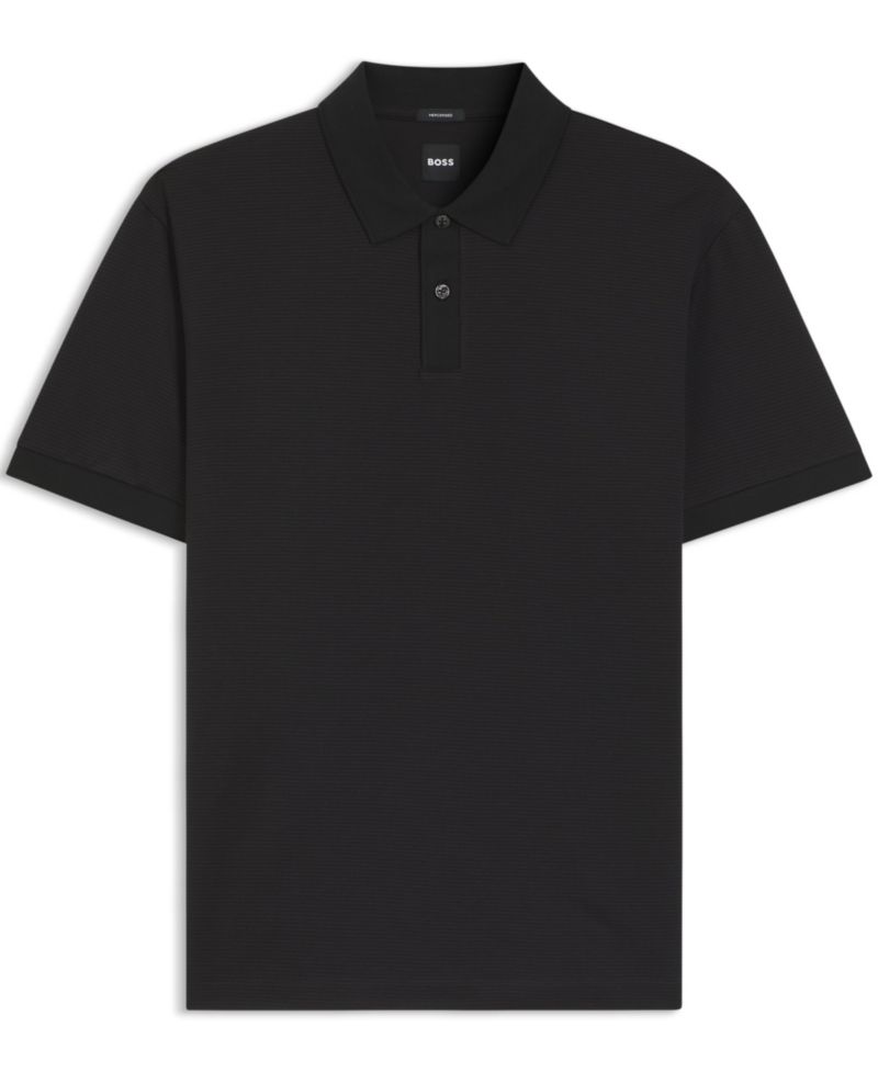 Men's Mercerised-Cotton Polo Shirt