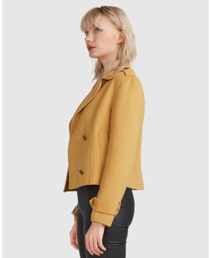 Better Off Military Peacoat Women's