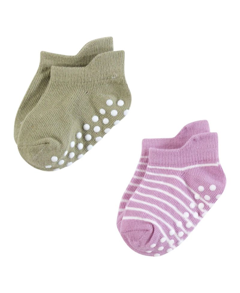 Baby Girls Hudson Non-Skid No-Show Socks