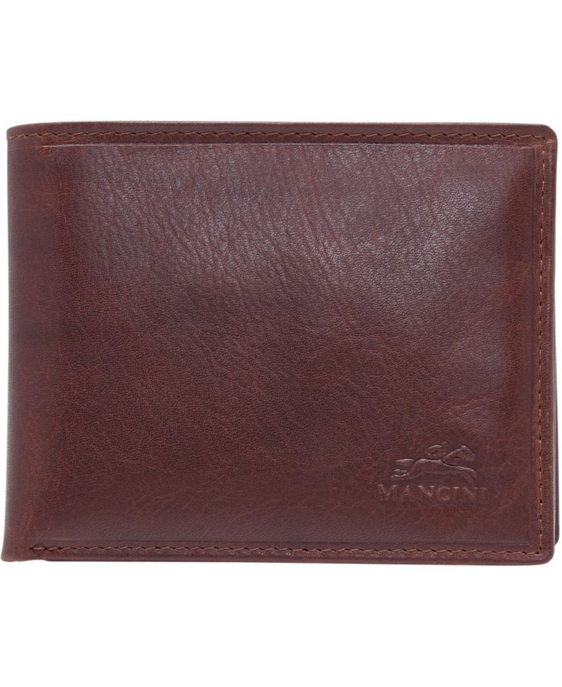 Men's Boulder Collection RFID Secure Wallet with Removable Passcase and Coin Pocket