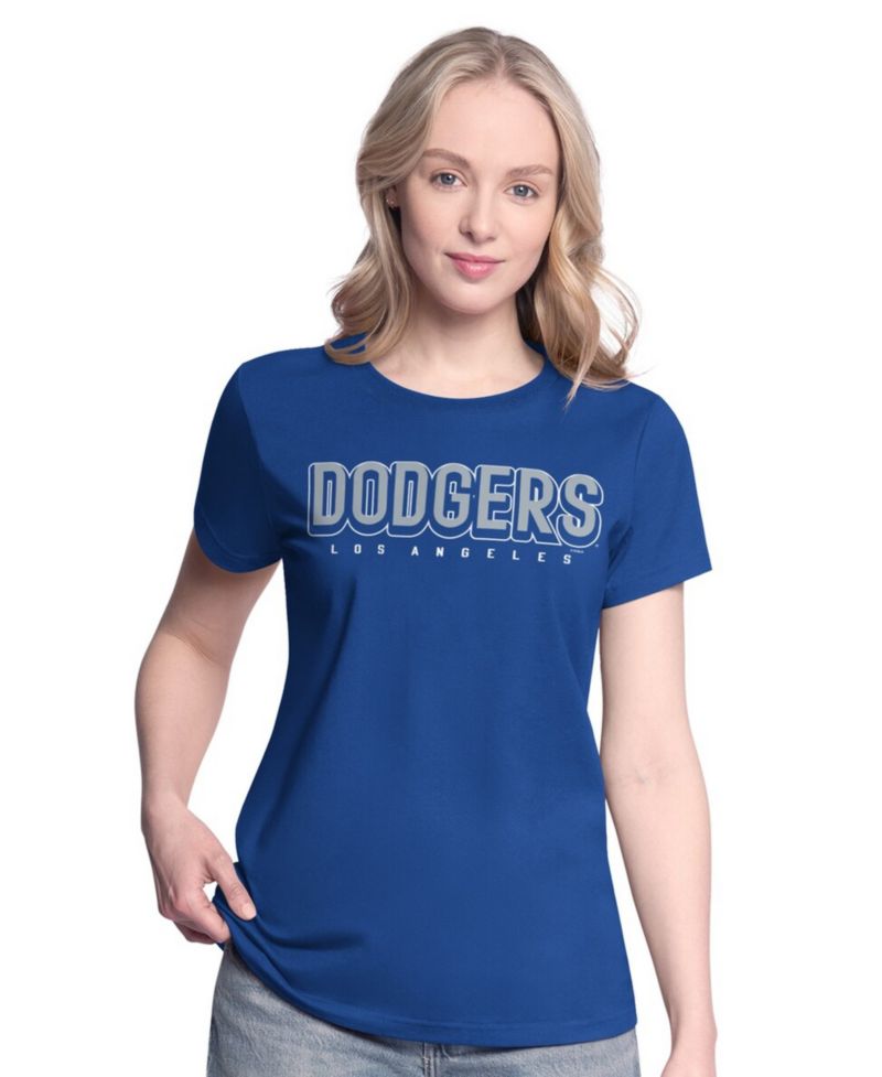 Women's Royal/Heather Gray Los Angeles Dodgers Two T-Shirt Combo Pack
