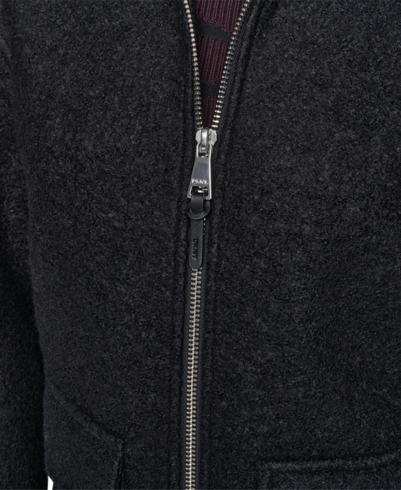 Women's Tailored Herringbone Wool-Blend Coat