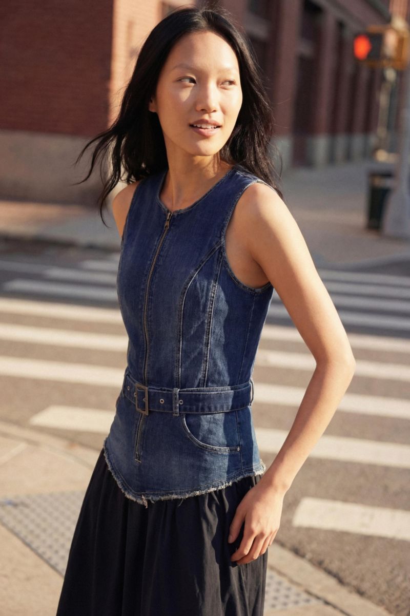 Women's Denim combined dress