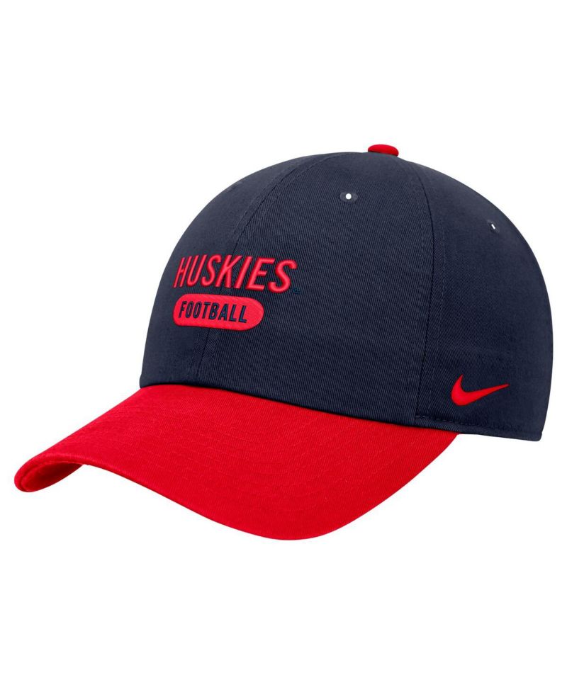 Men's Navy UConn Huskies Color Block Club Adjustable Hat