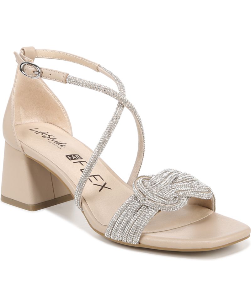 Women's Captivate Strappy Block Heel Dress Sandals