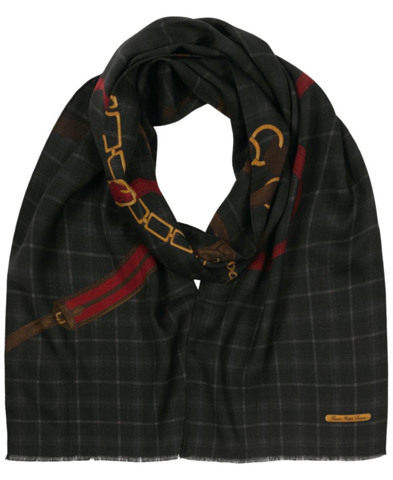 Equestrian Tattersall Oblong Scarf