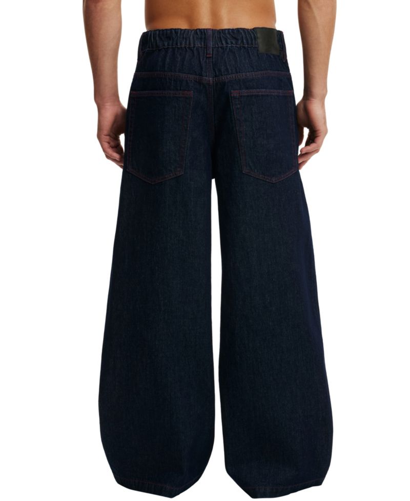 Men's Y2K Super Baggy Wide-Leg Jeans