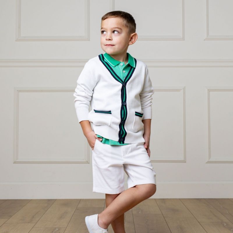 Toddler Boys Hope and Henry Cotton Stretch Chino Short