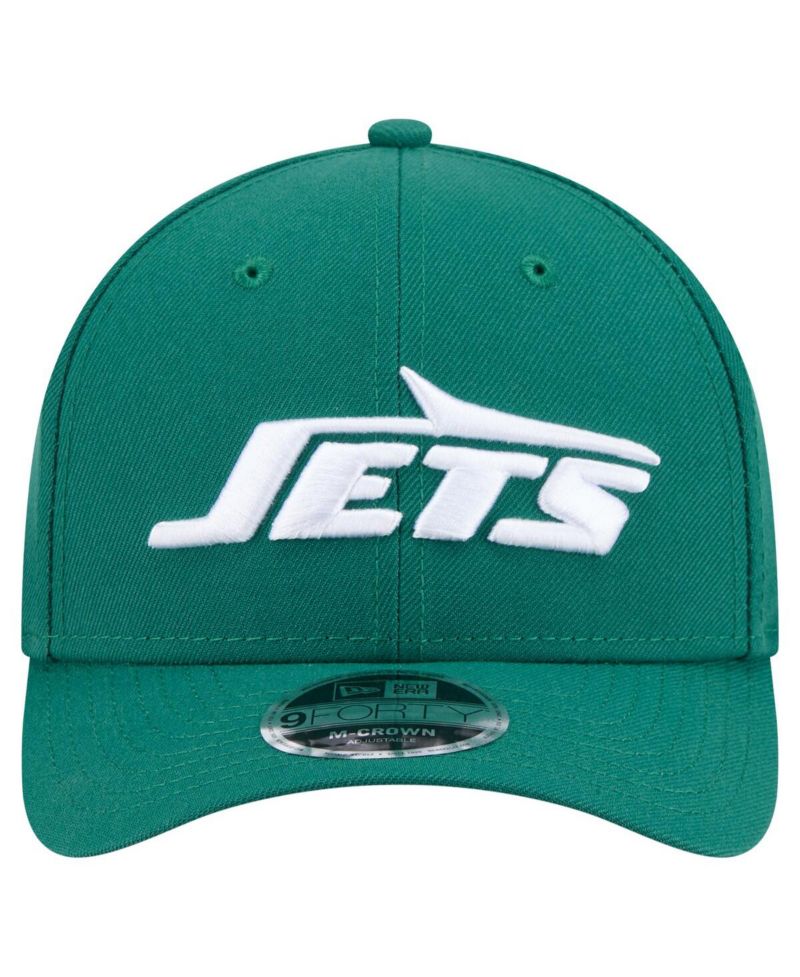 Men's Green New York Jets Team Collection 9FORTY M-Crown Adjustable Hat