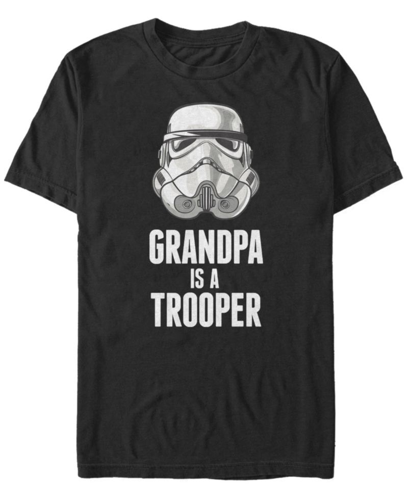 Men's Grandpa Trooper Short Sleeve Crew T-shirt