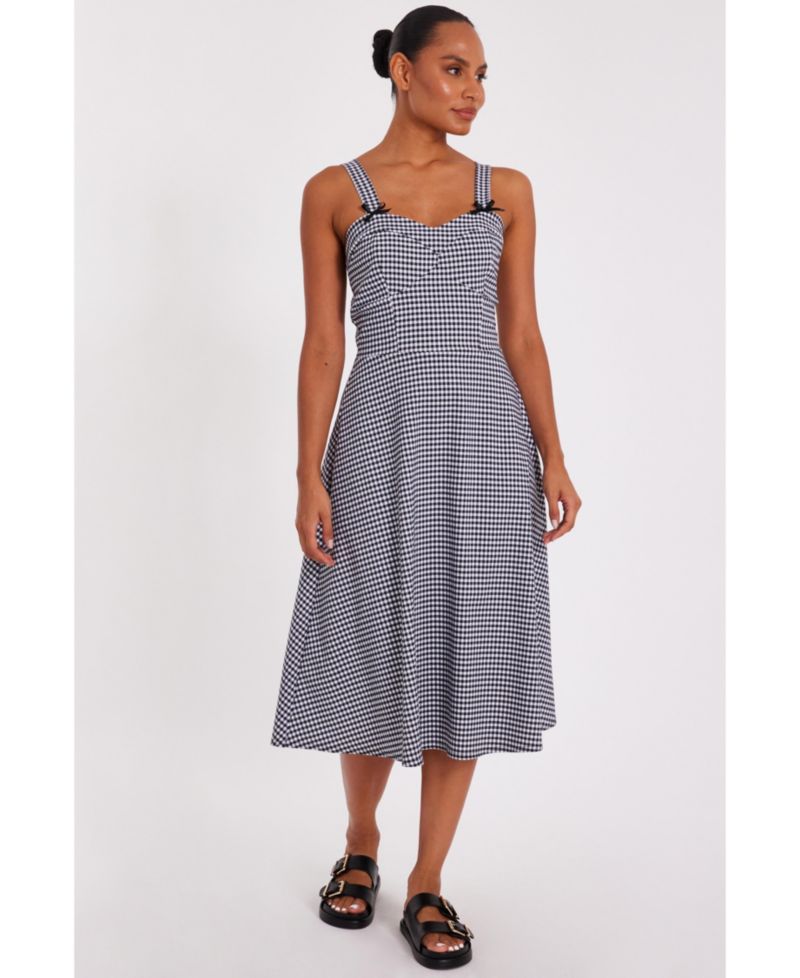 Women's Bow Midi Dress