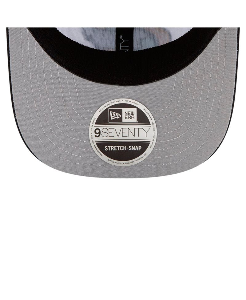 Men's White/Green Mark Martin Quaker State 9SEVENTY Stretch-snap Hat