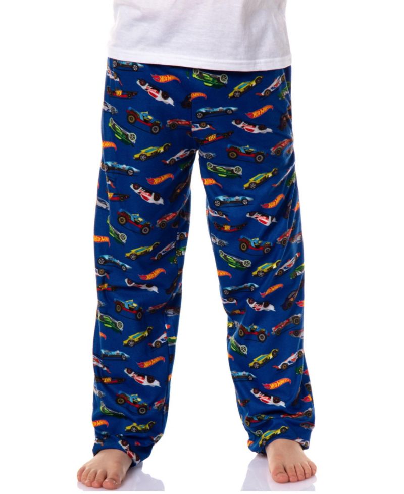 Boys' Die-Cast Cars All Over Print Lounge Kids Pajama Pants Sleepwear