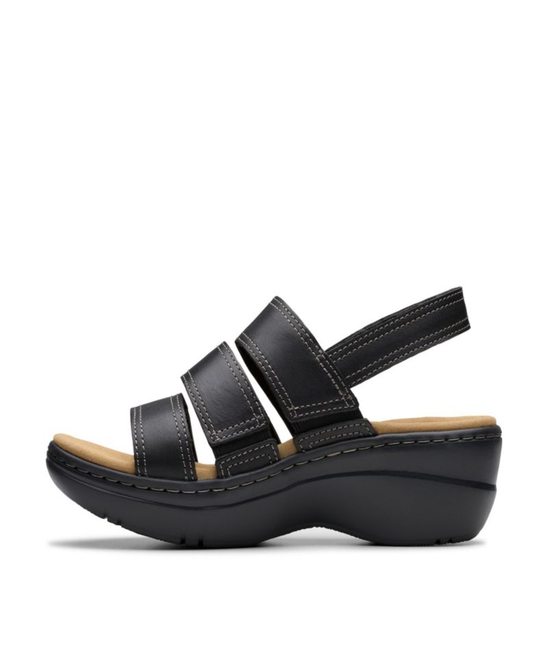Merliah2 Bali Wedge Leather Casual Sandals