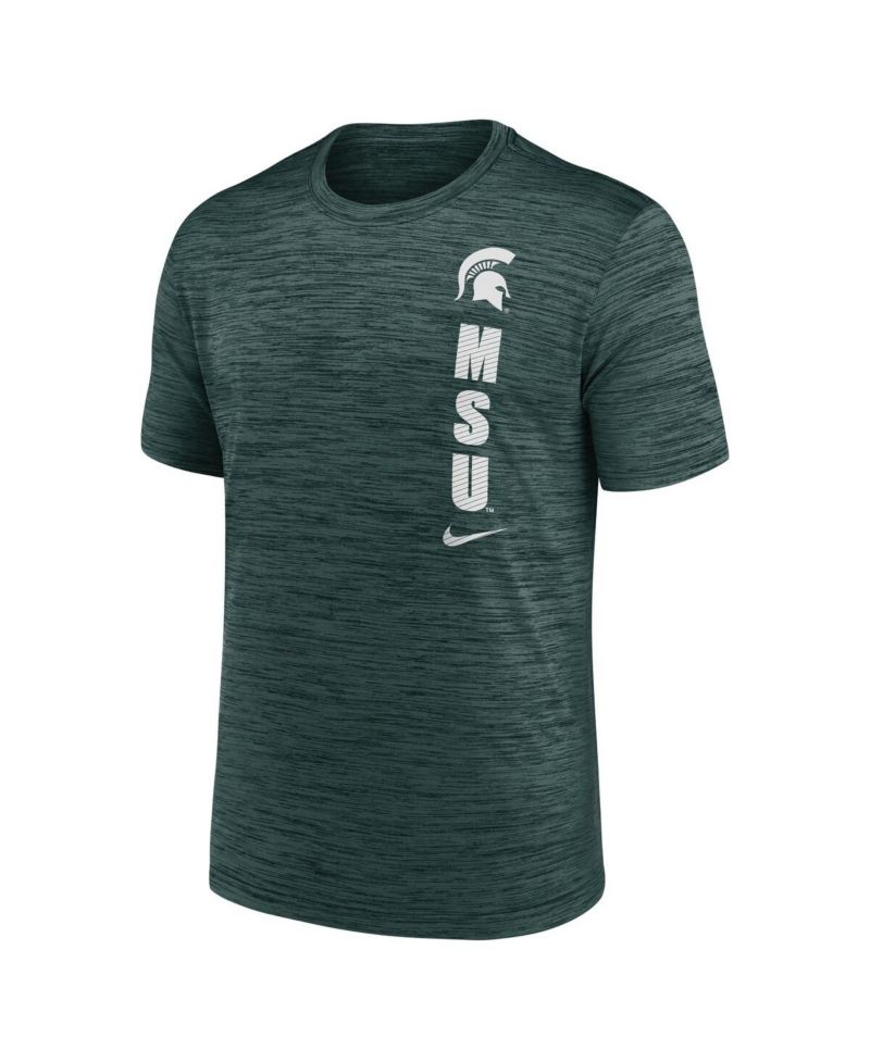 Men's Green Michigan State Spartans 2024 Sideline Velocity Performance T-Shirt