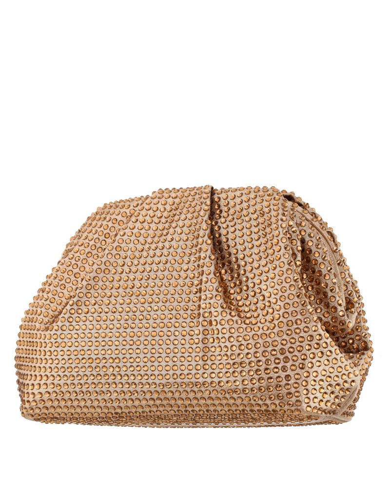 Crystal Encrusted Frame Clutch